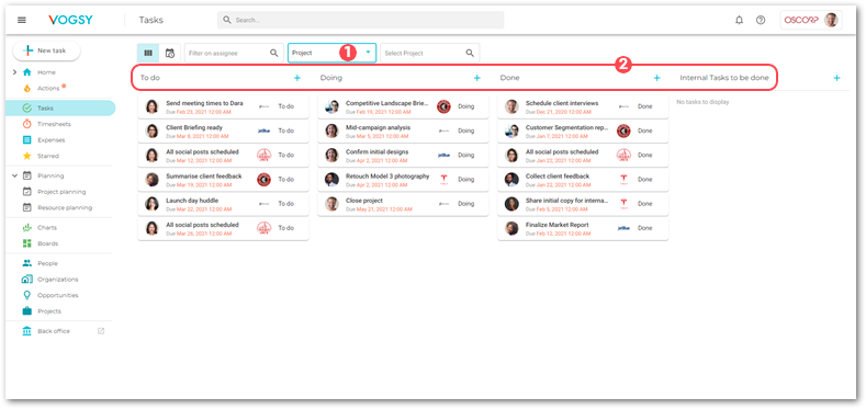 display substatuses on tasks view